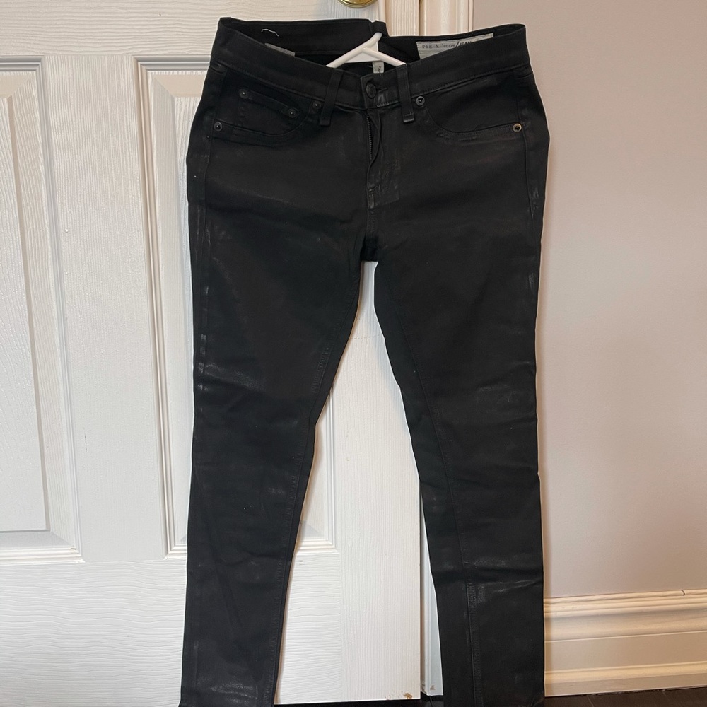Rag and bone low rise skinny jeans